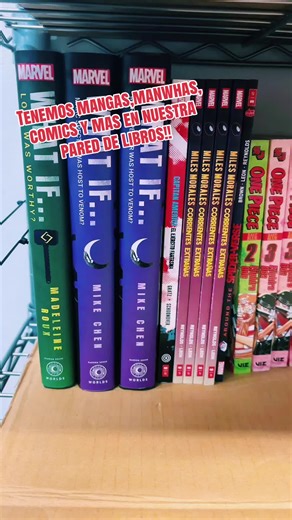 Tenemos una gran variedad de libros! Que libro te gustaria ver? #anime #manga #manwha #libros #comic