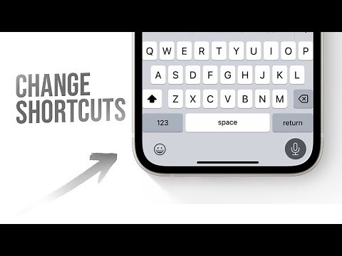 How to Change Keyboard Shortcuts on iPhone (tutorial)