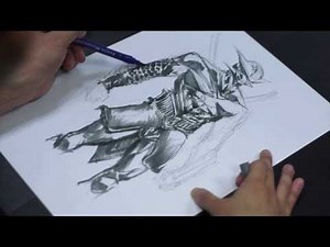 Pat Lee - Concept Drawing "From Thought to Form"