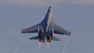 绝美！中国空军J-16战斗机高清大片，DCS（4K）