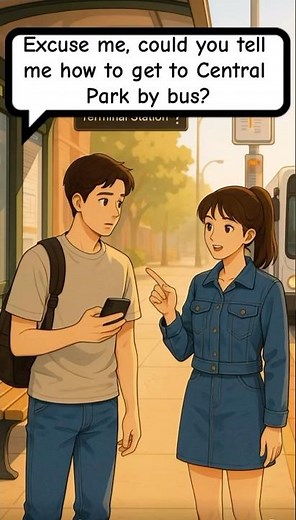 🚌 How to Ask for Bus Directions in English || Real Street Conversation || Slow & Clear