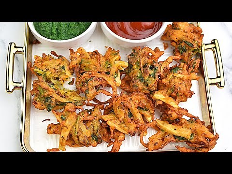 Vegetable pakora recipe | easy fritters