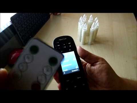 Infrarot Fernbedienung an Logitech Harmony Hub / Fernbedienung anlernen. Schritt - für - Schritt