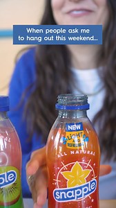 5.9K views · 1K reactions | Booked this weekend but I’ll share all my Snapple rewards with you. Link in bio to learn more. Legal US Res. 18+. Valid 5/1 – 10/31/24. See Snapple.com/Rewards for details. Sub. to full Off. Rules. Limits/Restrictions apply. | Snapple | Facebook