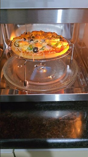 Yummy Veg Pizza in Microwave Oven, IFB 23SC3 Microwave Convection Grill Air Fryer Oven #recipe