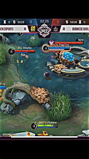 Throwback M2 • BREN VS BURMESE GHOULS || Game 2 #MLBB9TH #MLBB #aan_r8