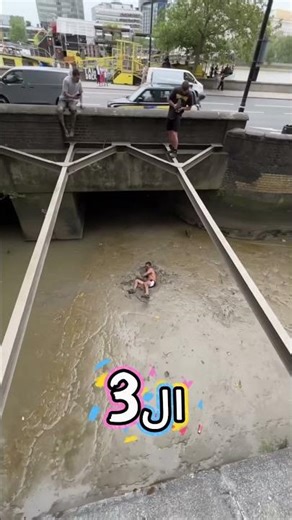 The challenge of jumping over a mud puddle 🤯