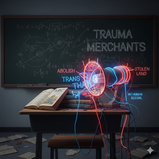 Conservative Daily Team on Instagram: "Teachers Are the Real Trauma Merchants An elementary teacher films classroom rants: “Abolish ICE,” “Protect trans kids,” “No human is illegal on stolen land”—but zero mention of teaching kids to read, write, or think. They’re not educators; they’re manufacturing dumb, angry activists while literacy tanks. And the real trauma? Not ICE (which isn’t raiding schools)—it’s these same teachers lying to kids and scaring them with propaganda. Enough. Protect our ch