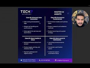 Tech 7 Academy: Complete Syllabus, Roadmap & What You’ll Build in Every Class