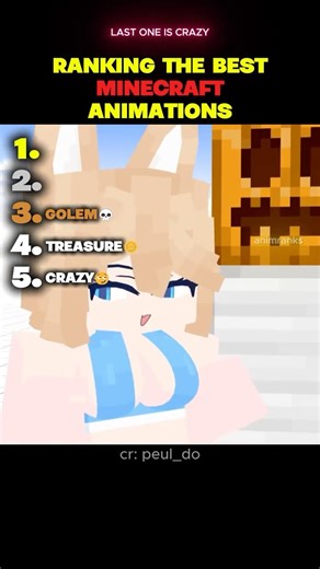 Ranking The Best Minecraft Animations #minecraft #animation