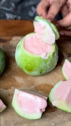 Guava Ice Cream Recipe | No Machine | Sweet & Spicy Homemade Dessert You Must Try!