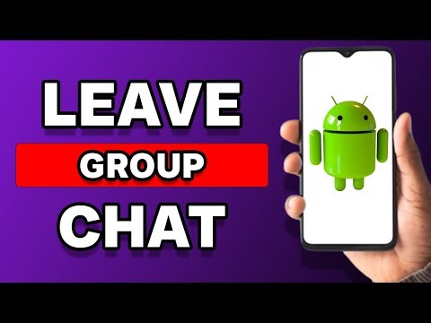 How To Leave A Group Chat On Android