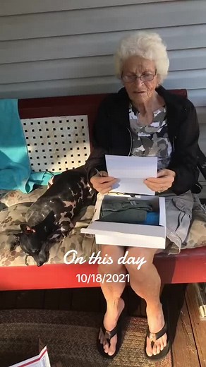 Carley's Closet Shirt Unboxing ft. Grandma - FJB Hashtag Reaction