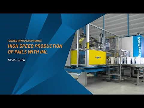 Packed with performance: High speed production of pails with IML