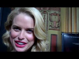 Alice Eve at L.A. special screening of 'The Raven'