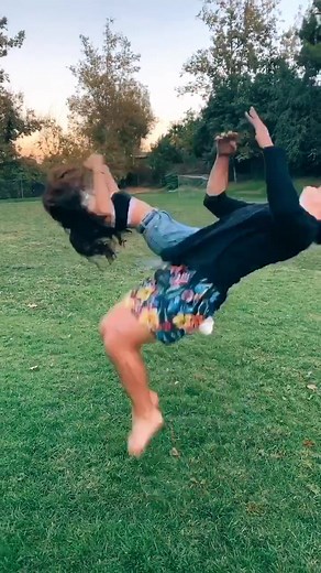 Outdoor Dance Routine in the Park