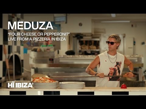 MEDUZA • LIVE DJ SET FROM A PIZZERIA IN IBIZA