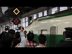 さよなら200系号の車内拍手とお役御免の回送列車