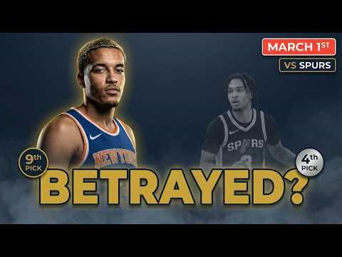 Did the Spurs Betray Jeremy Sochan?