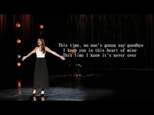 Glee - This Time (Lyrics)