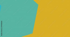 hexagon plane transition animation shrinks from right to left corner