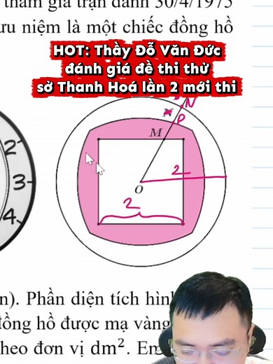 Thầy Đức Chấm Đề Thi Thử Toán Sở Thanh Hóa 2k8