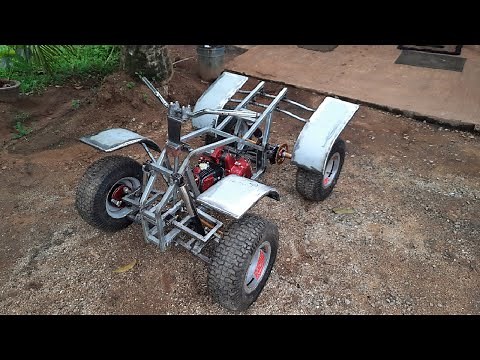 How to make ATV | Chassis designing, Swim arm designing Part1