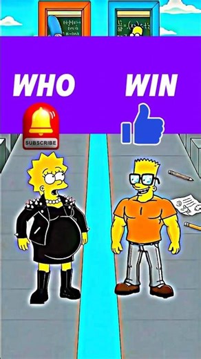 Bart vs Lisa: The Funniest Fights Ever! #shorts#CartoonFights​#BartVsLisa#Hindi