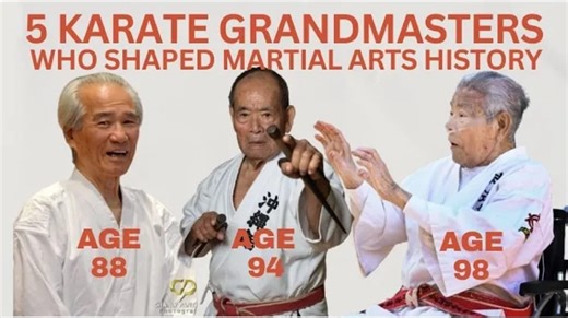 22K views · 385 reactions | The Legends of Karate: 5 Old Masters You Should Know | Karate Science | Facebook
