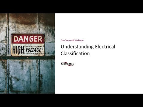 Understanding Electrical Classification