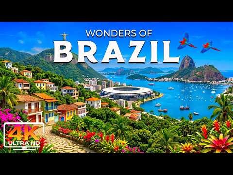 Wonders of Brazil | The Paradise of Biodiversity | Most Amazing Places in Brazil | Travel Video 4K