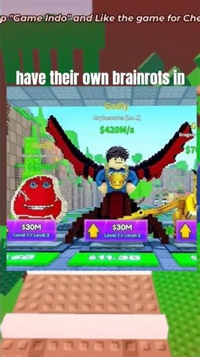 I MADED BRAINROT FOR @Cruz OWN GAME I WANT IT TO BE IN CRUZ GAME TAG TO CRUZ #roblox #shorts