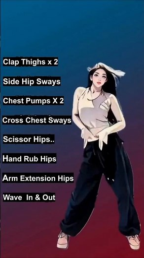 Dance Tutorial💃Easy Hip Sway Routine for Beginners #shorts