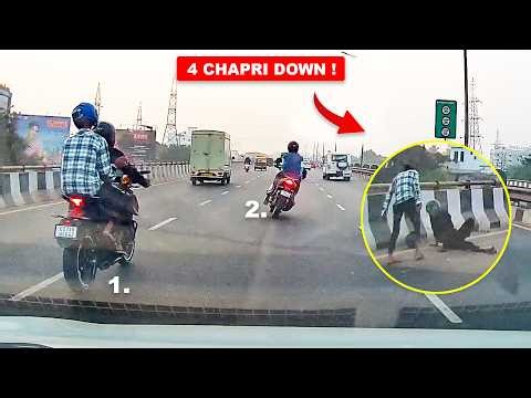 4 Chapri Rider Gets Lifetime Lesson 🤡 Instant Karma !