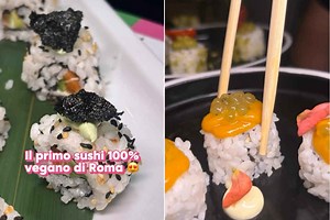 A Roma ha aperto il primo sushi vegano: ti racconto cosa puoi mangiare
