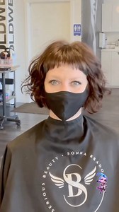 Mastering the mini fringe with @sonnabrado | Hairbrained