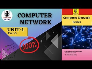 Unit-1 Part-3 | Computer Network | CN AKTU | Network Topologies, Connecting Devices..