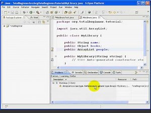 Eclipse and Java for Total Beginners - Lesson 10
