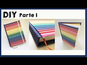 DIY 📚 Bookbinding 👉 How to MAKE a NOTEBOOK At Home [ Part 1]