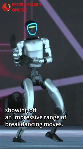 5K views · 119 reactions | Unbelievable! Chinese Robot breakdances on stage and nails the challenging “windmill”! | Embassy of The People's Republic of China in the United States | Facebook