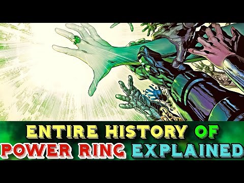 Entire History of The Green Lantern Power Rings - How The Rings Were Made? Everything Explained
