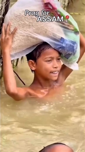 Assam Flood Ground Reality 😭 #floodnews #assamflood2026