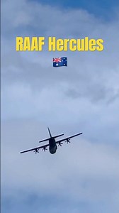 RAAF Hercules flying over north western Sydney #raaf #military aviation #australia #military #sydney