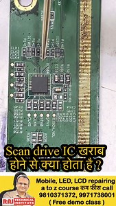 Led tv display panel repair | led tv repairing course | raj technical institute #shortvideo#reels#rajtechnicalinstitute | Raj Technical Institute