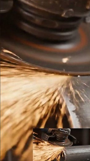 Angle Grinder Sparks ASMR 🔥 | Satisfying Metal Cutting Sounds #asmr #shorts