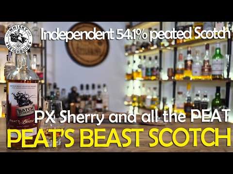 Peat’s Beast PX Batch Strength Scotch Review — Snow Day Peat Monster… Worth it?!