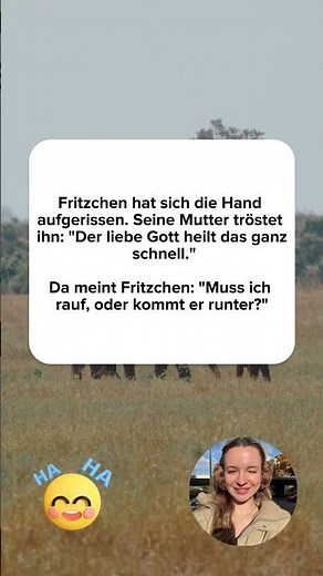 Fritzchen und die himmlische Wundheilung