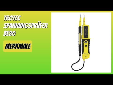 BEWERTUNG (2026): TROTEC Spannungsprüfer BE20. Infos