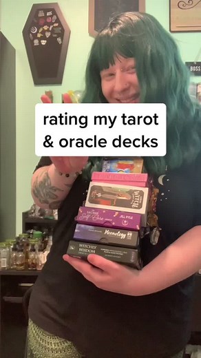 y’all asked for deck recommendations so i hope this helps! #oracle #tarot #tarotreading #witchtok #vvitchtok