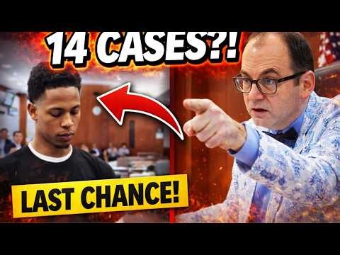 23-Year-Old Shocks Judge with 14 Cases 😱 | Courtroom Chaos Unfolds14 Judge Can’t Believe His Eyes! 😲